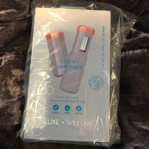 Luxe +Willow led us sanitizer